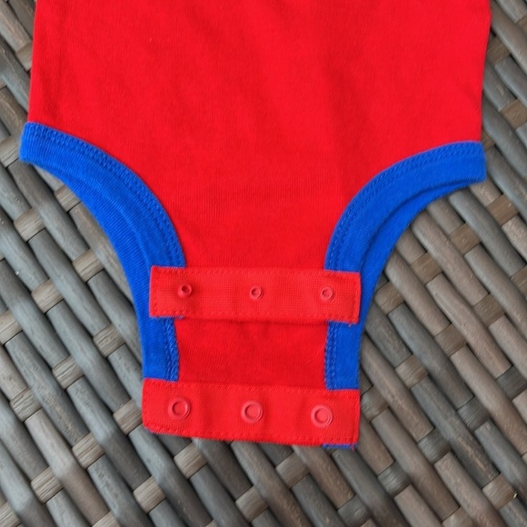 NIKE NWOT Infant Boys Little Legend Graphic Bodysuit Short Sleeve Basketball - Picture 4 of 5